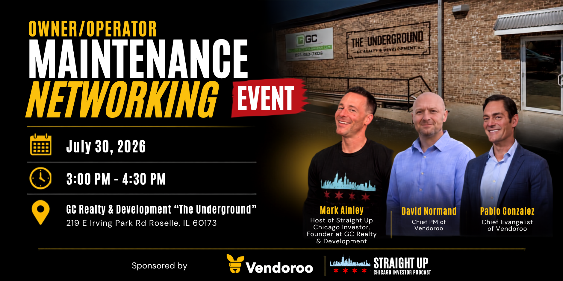 Owner/Operator Maintenance Networking Event
